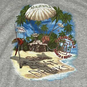 Jimmy Buffet Margaritaville T Shirt Send Boat Drinks Las Vegas Adult Size 3XL